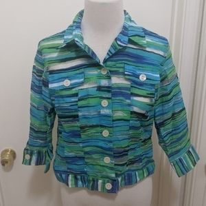 button down blouse see through